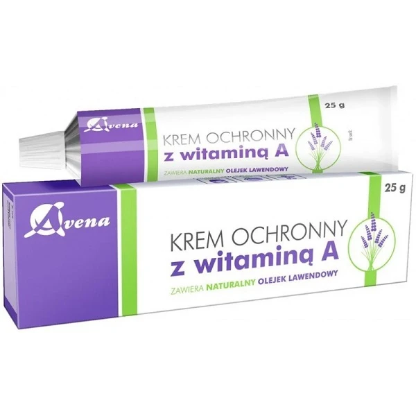 Krem ochronny z witaminą A , Avena, 25g