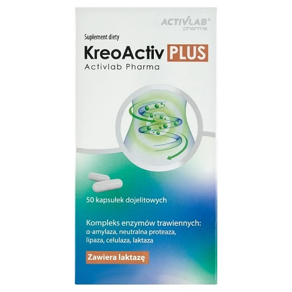 Activlab Pharma, KreoActiv Plus, 50 kapsułek