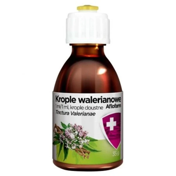 Krople walerianowe 1ml/ml, krople doustne, 35g