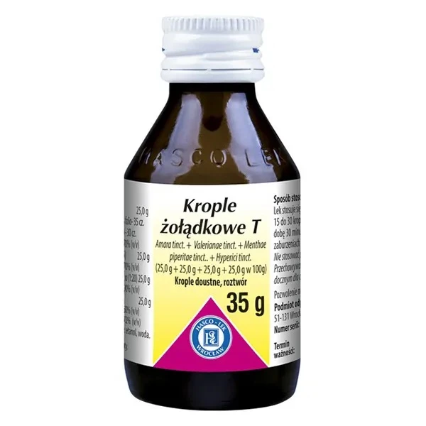 Krople żołądkowe T, krople doustne, 35g