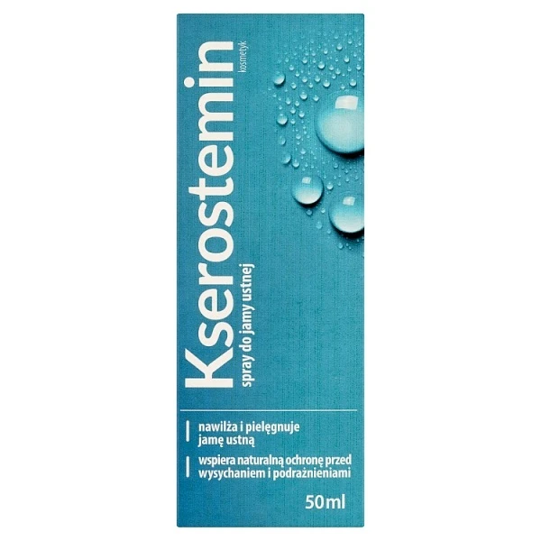 Kserostemin, aerozol do stosowania w jamie ustnej, smak miętowy, 50ml