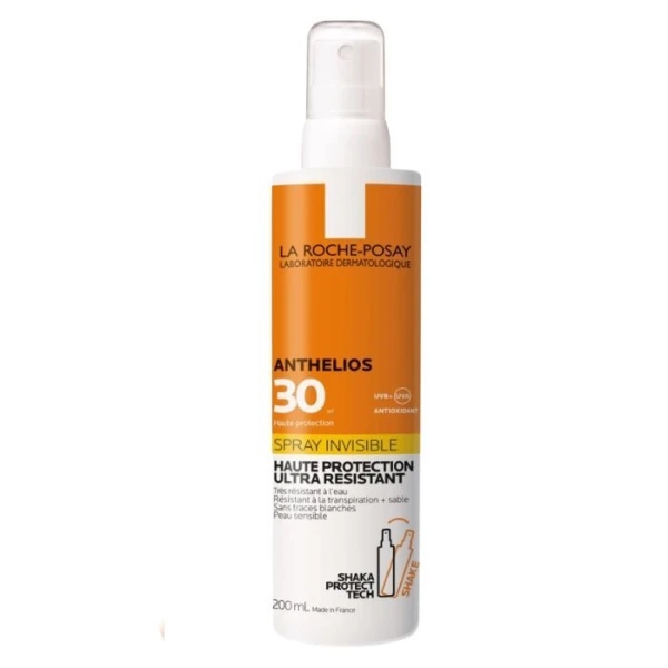 La Roche-Posay Anthelios, niewidoczny spray SPF 30, 200ml