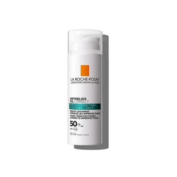 La Roche-Posay Anthelios Oil Correct, żel-krem dla skóry tłustej i mieszanej SPF 50+, 50ml