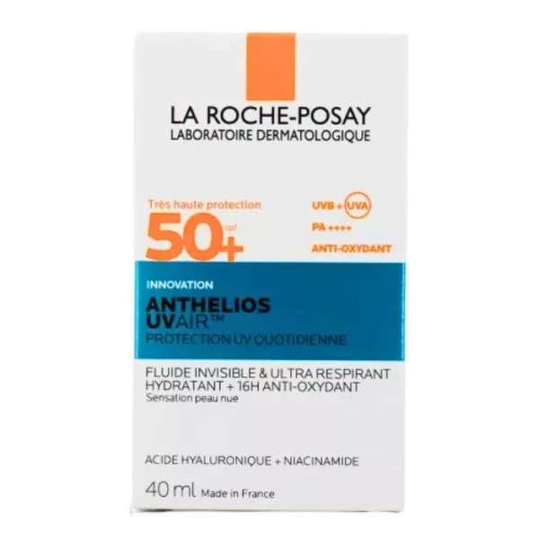 La Roche-Posay Anthelios UV Air, fluid ochronny SPF 50+, skóra wrażliwa, 40ml