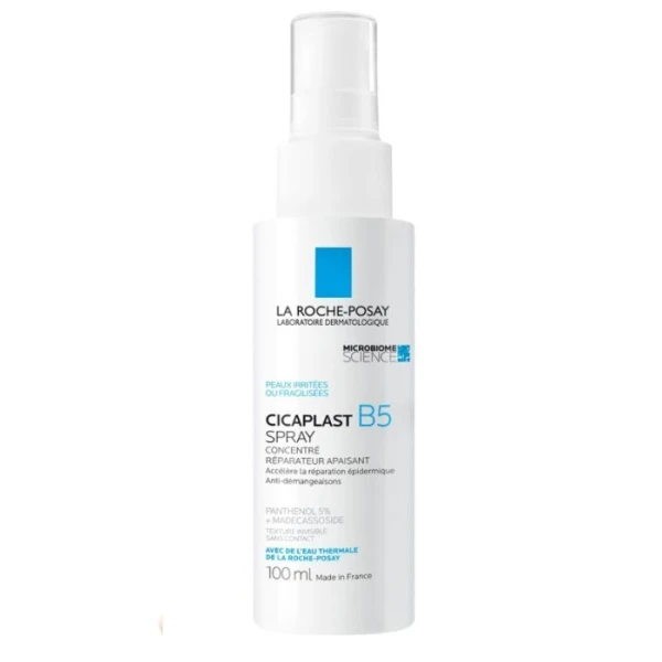 La Roche-Posay Cicaplast Spray B5, koncentrat wspierający odbudowę naskórka, 100ml