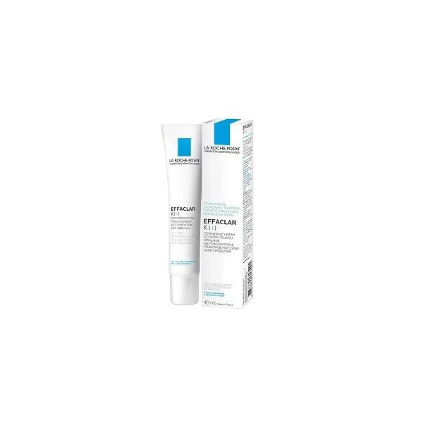 La Roche-Posay Effaclar K(+), krem odnawiający do skóry tłustej, 40ml