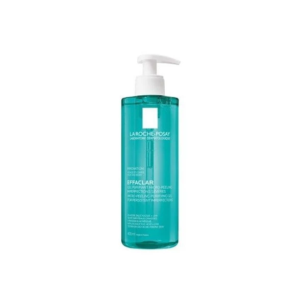 La Roche-Posay Effaclar, żel mikrozłuszczający do skóry z niedoskonałościami, 400ml