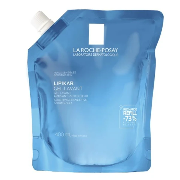 La Roche-Posay Lipikar Gel Lavant, żel myjący do skóry wrażliwej, refill, 400ml