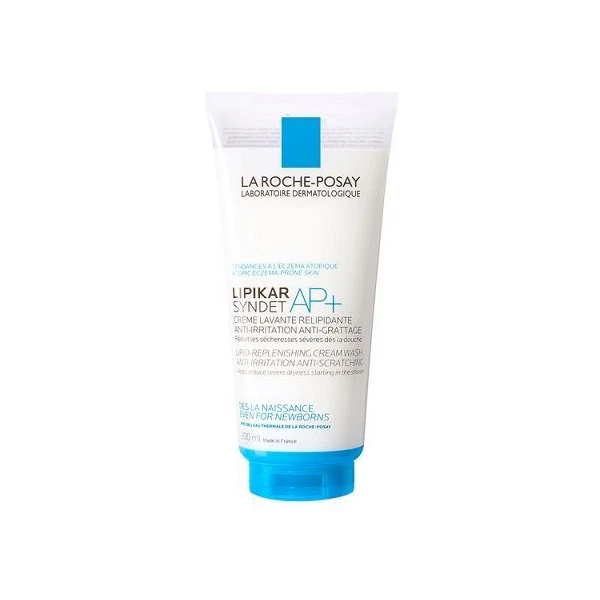 La Roche-Posay Lipikar Syndet AP+, krem myjący dla skóry atopowej, od urodzenia, 200ml