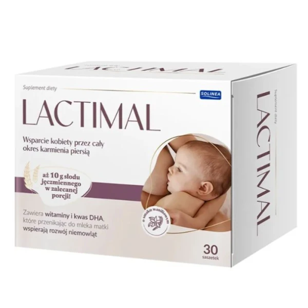 Lactimal, smak waniliowy, 30 saszetek