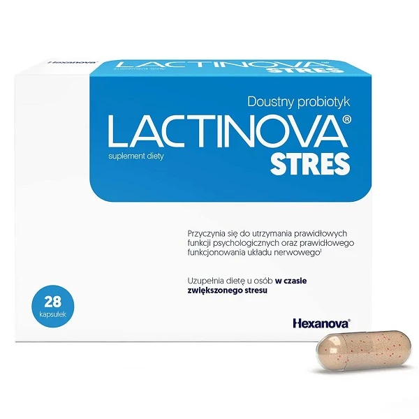 Lactinova Stres, 28 kapsułek