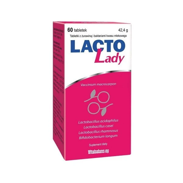 Lacto Lady, 60 tabletek