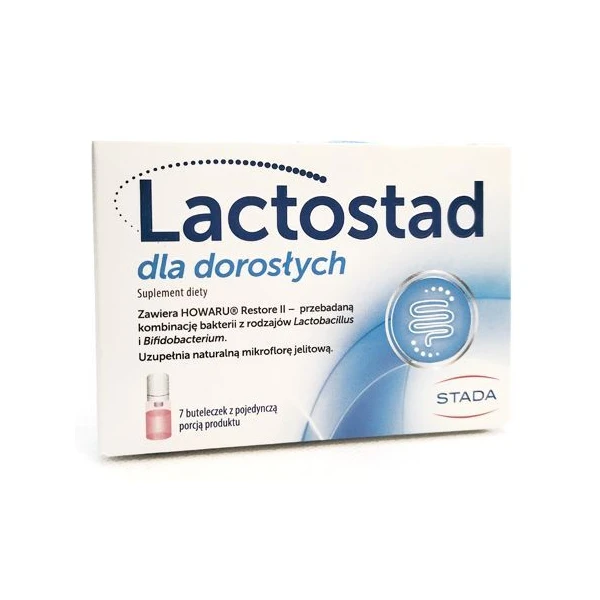 Lactostad dla dorosłych, 7 buteleczek