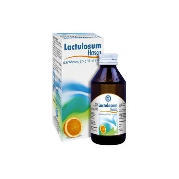 Lactulosum Hasco 2,5g/5ml, syrop, 150ml