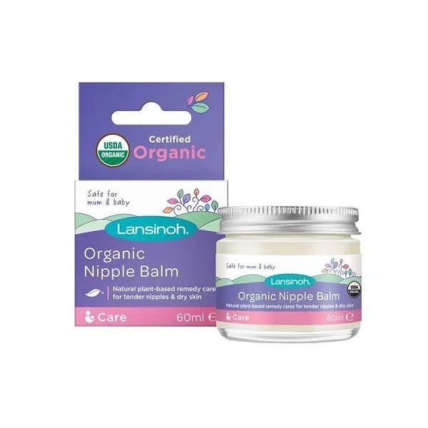 Lansinoh, organiczny balsam do brodawek piersi, 60ml