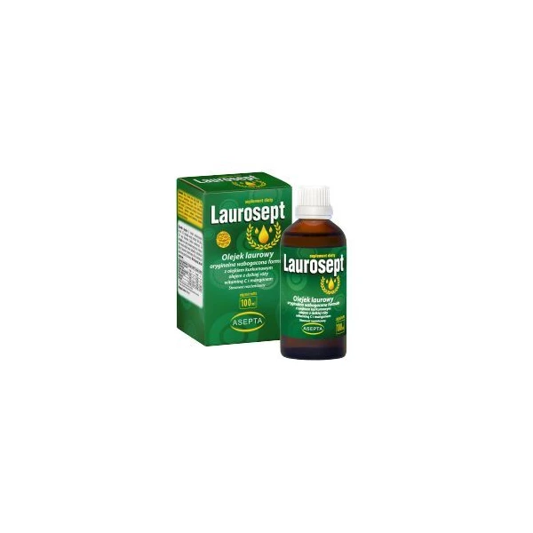 Laurosept Q73 Forte z imbirem, krople, 100ml