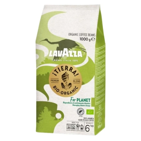 Lavazza, Tierra For Planet Bio Organic, kawa ziarnista, 1kg