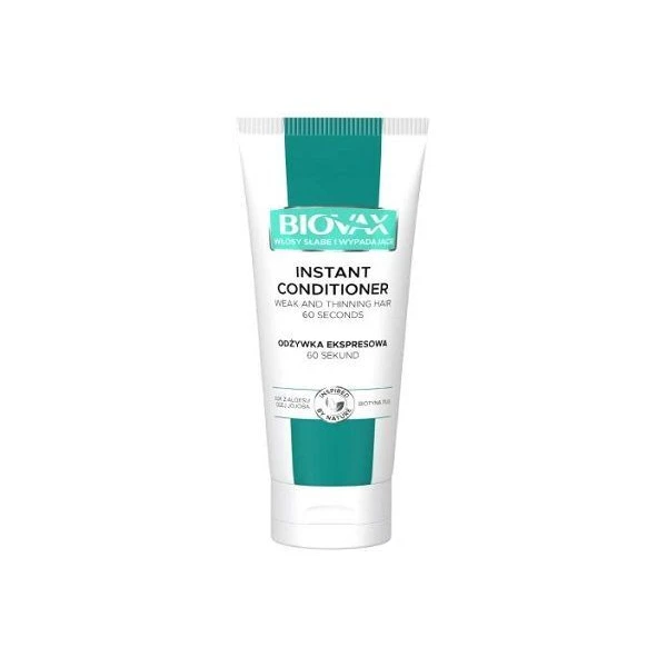 L'biotica Biovax, Biotyna Plus, odżywka ekspresowa, włosy słabe i wypadające, 200ml