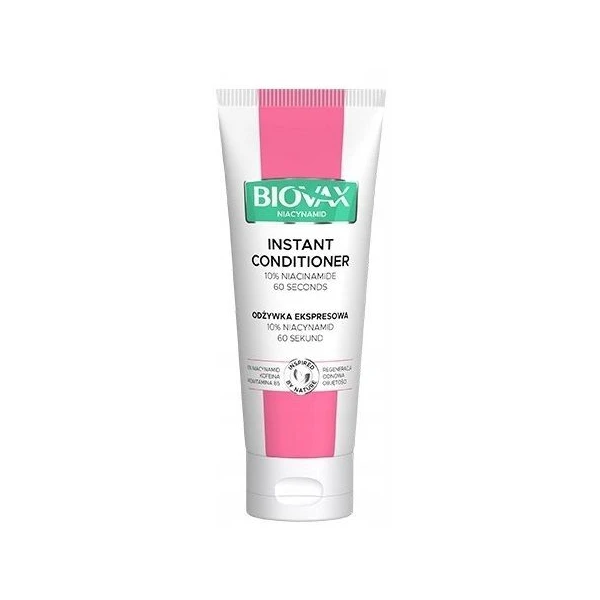 L'Biotica Biovax, Niacynamid, odżywka ekspresowa, 200ml