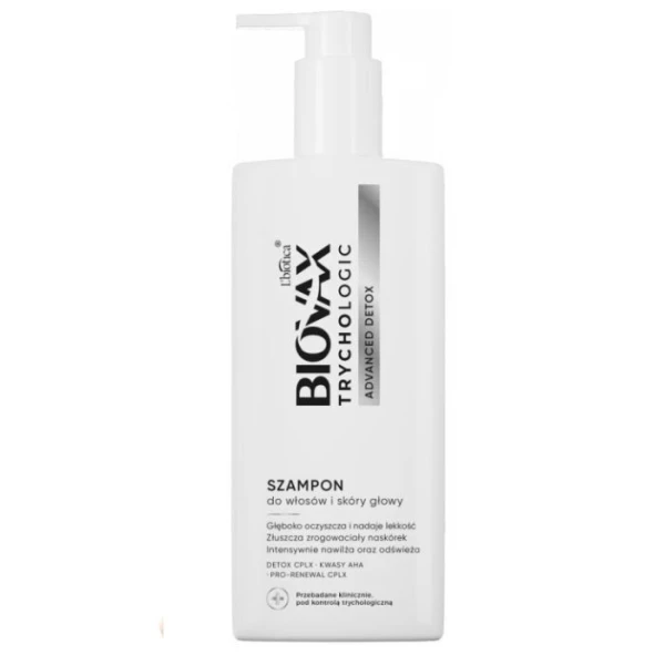 L'biotica Biovax Trychologic, Advanced Detox, szampon do włosów, 200ml