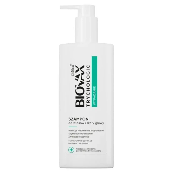L'biotica Biovax Trychologic, Wypadanie, szampon do włosów, 200ml