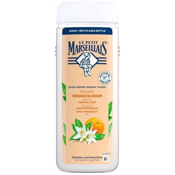 Le Petit Marseillis, żel pod prysznic, kwiat pomarańczy, 400ml