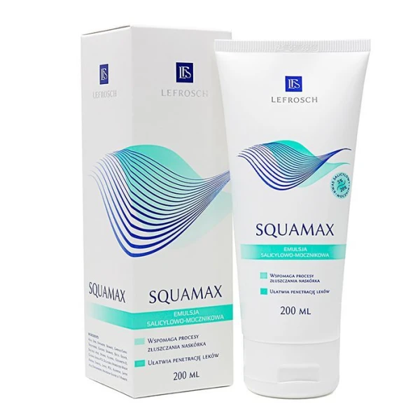 Lefrosch, Squamax, emulsja salicylowo-mocznikowa, 200ml
