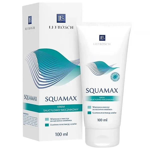 Lefrosch, Squamax, krem salicylowo-mocznikowy, 100ml
