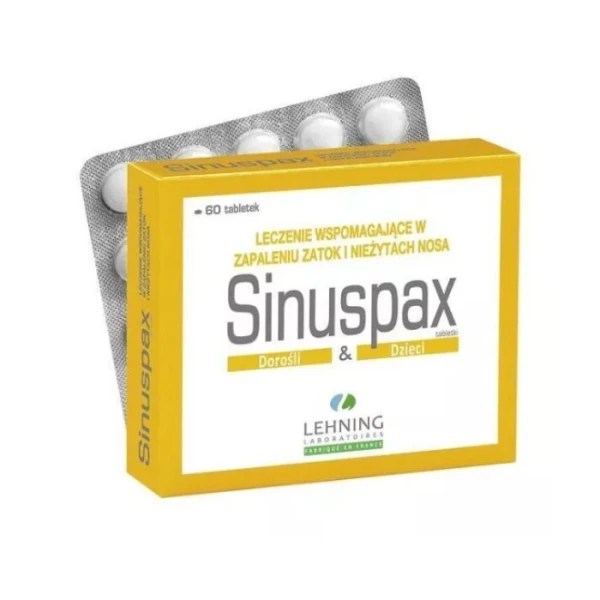 Lehning, Sinuspax, 60 tabletek