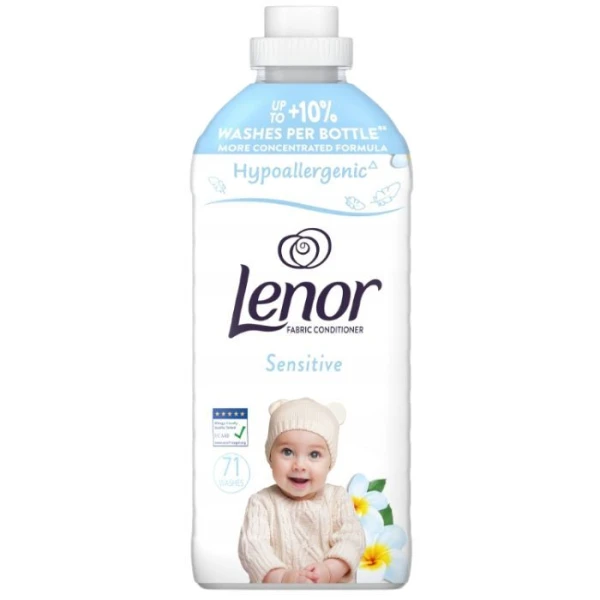 Lenor Hypoallergenic, Sensitive, płyn zmiękczający do płukania tkanin, 1491ml