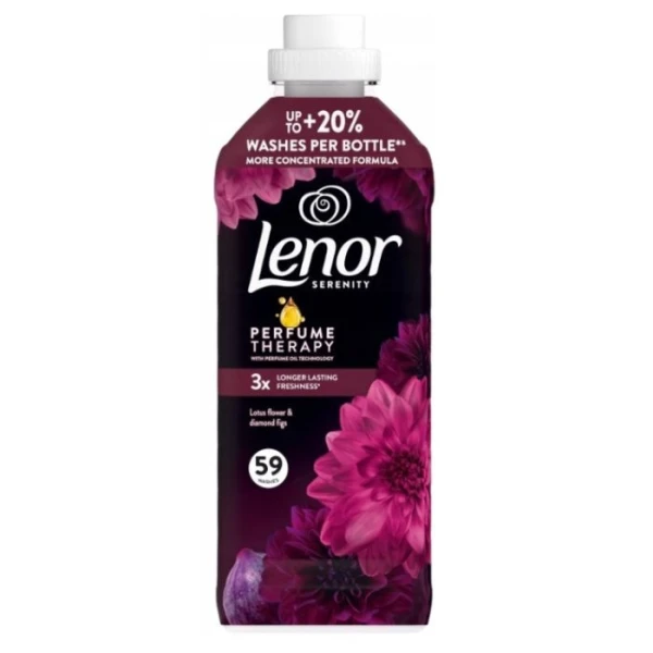 Lenor Perfume Therapy, Lotus Flower & Diamond Figs, płyn zmiękczający do płukania tkanin, 1239ml