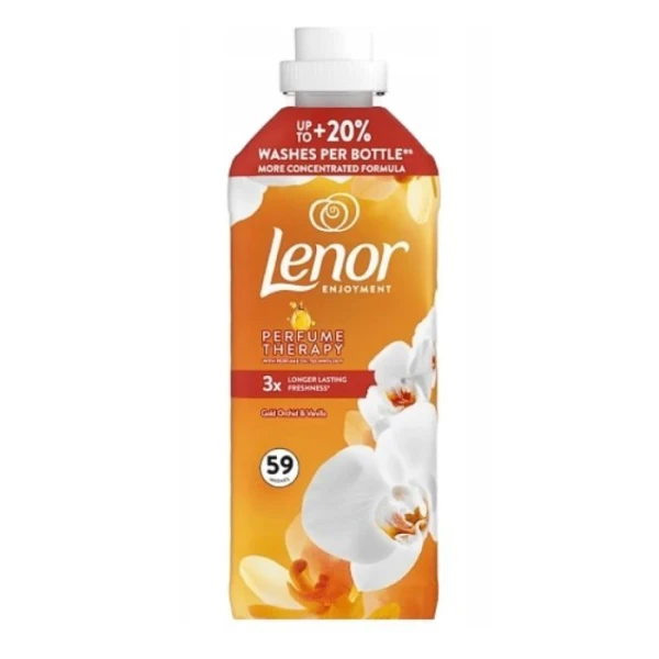 Lenor Perfume Therapy, Orchid & Vanilla, płyn zmiękczający do płukania tkanin, 1239ml