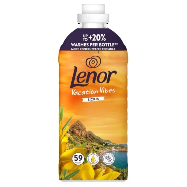 Lenor Vacation Vibes, Sicilia, płyn zmiękczający do płukania tkanin, 1239ml