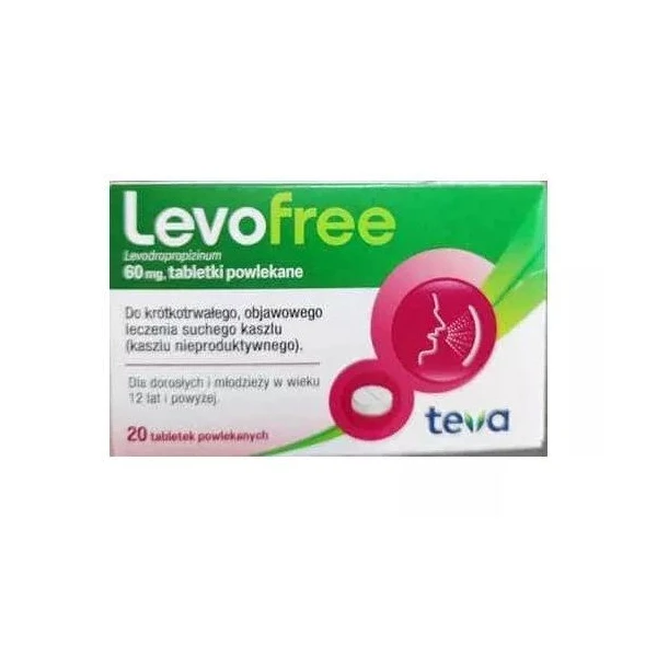 Levofree 60mg, 20 tabletek