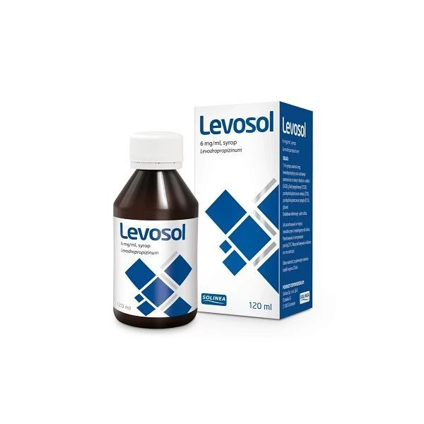Levosol 6mg/ml, syrop przeciwkaszlowy, 120ml