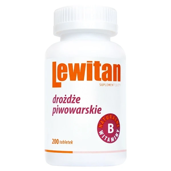 Lewitan, drożdże piwowarskie, 200 tabletek
