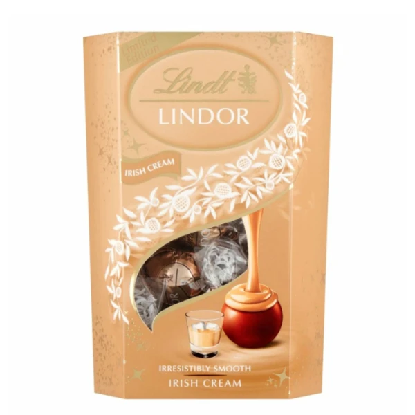 Lindt Lindor, praliny z dodatkiem likieru, 200g