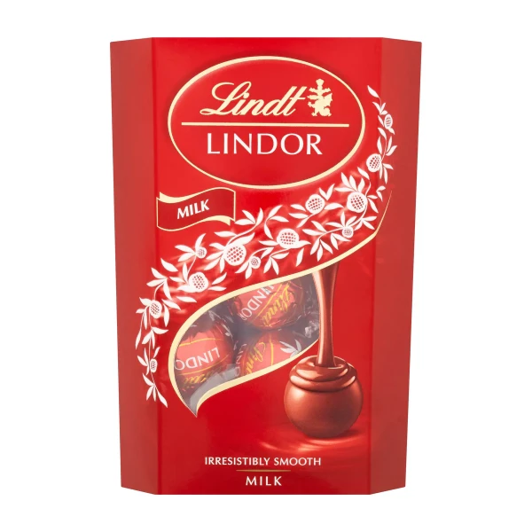 Lindt Lindor Milk, praliny z czekolady mlecznej, 200g
