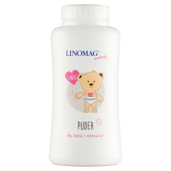 Linomag, puder, dla dzieci i niemowląt, od 1 dnia życia, 100g