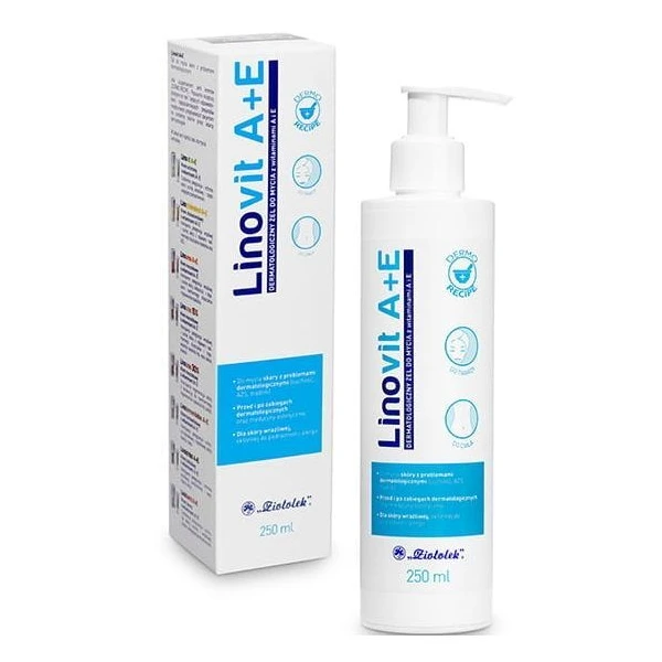 Linovit A+E, żel do mycia, 250ml