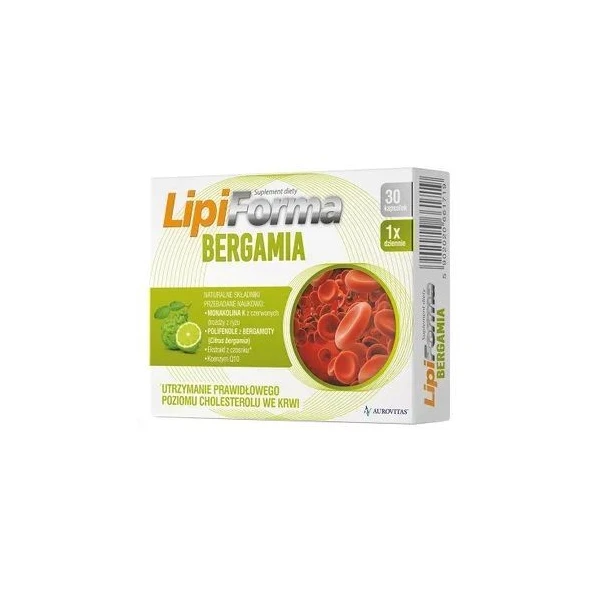 LipiForma Bergamia, 30 kapsułek