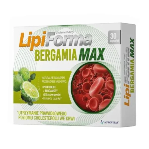 LipiForma Bergamia Max, 30 kapsułek