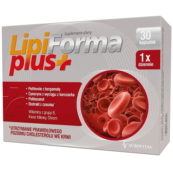 Lipiforma Plus+, 30 kapsułek