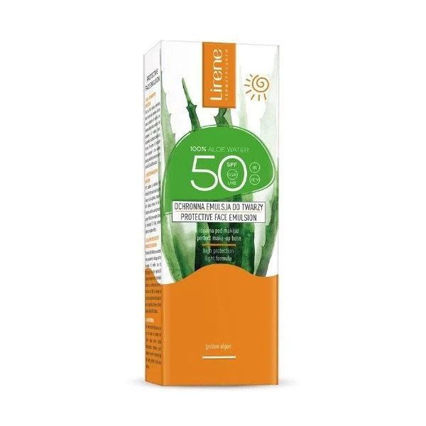 Lirene Sun, emulsja do twarzy SPF 50, 50ml