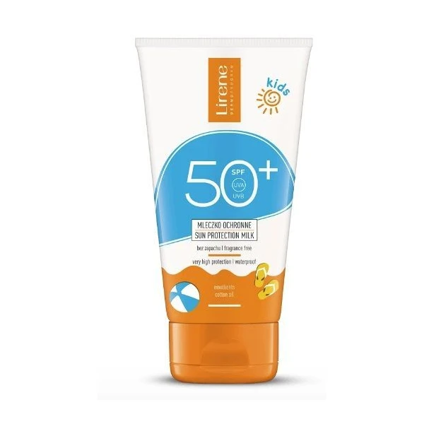 Lirene Sun Kids, mleczko ochronne SPF 50+, od 7 miesiąca życia, 150ml