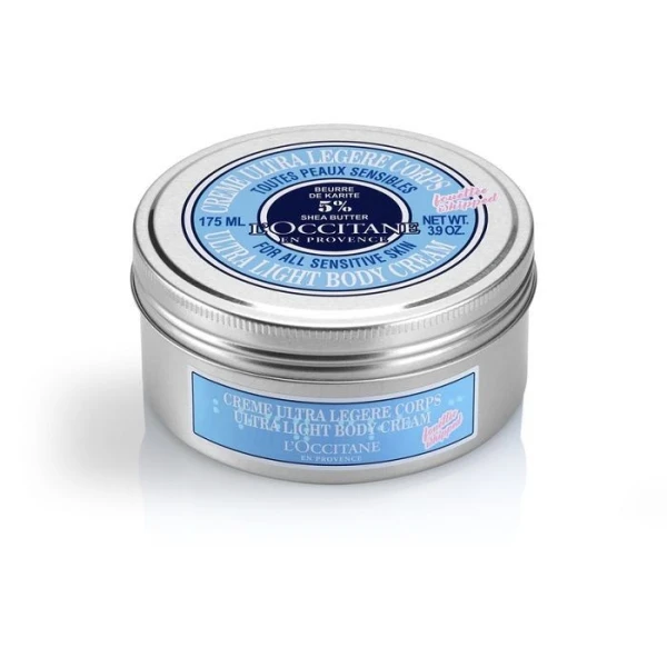 L'Occitane, ultra lekki krem do ciała, masło shea, 175ml