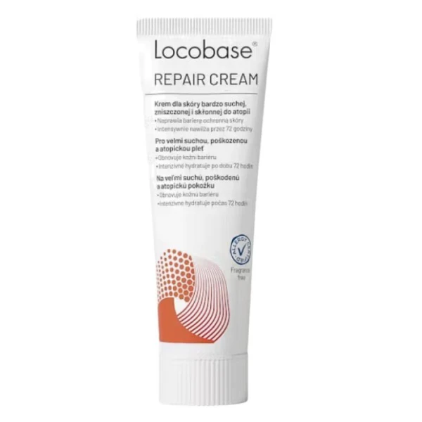 Locobase, Repair Cream, krem dla skóry bardzo suchej, zniszczonej i skłonnej do atopii, 30g