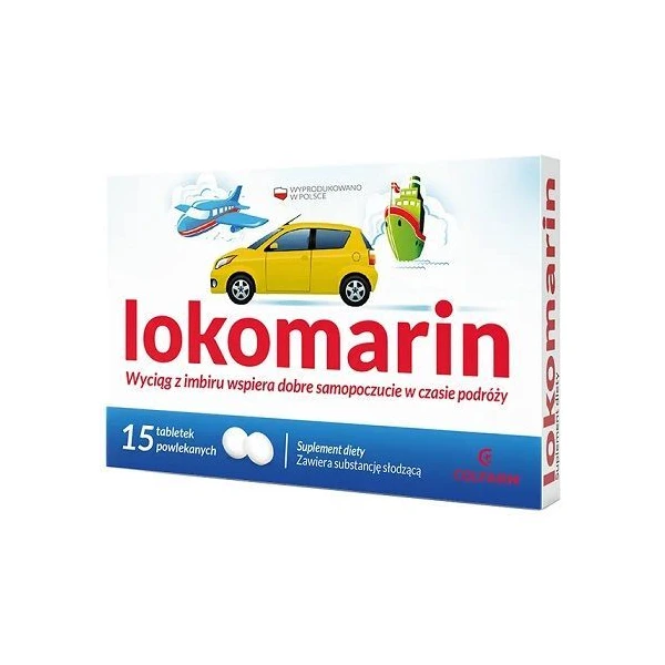 Lokomarin, 15 tabletek