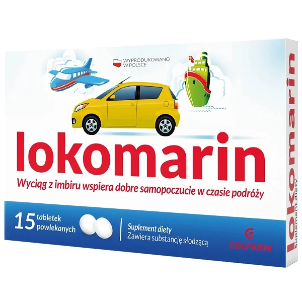 Lokomarin, 15 tabletek