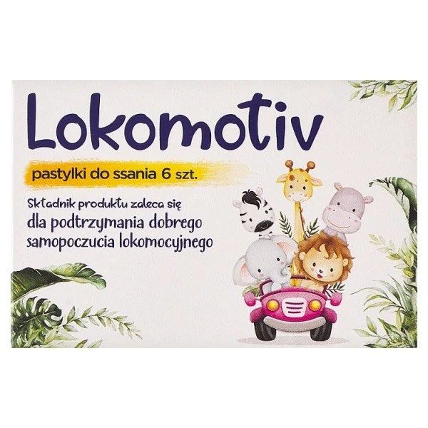 Lokomotiv, 6 pastylek do ssania